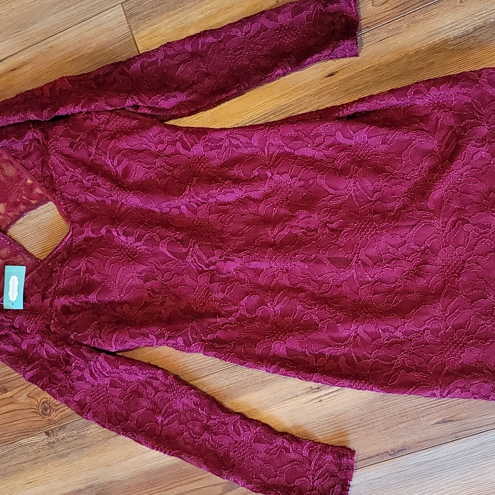 Maurices Fall Backless Dress